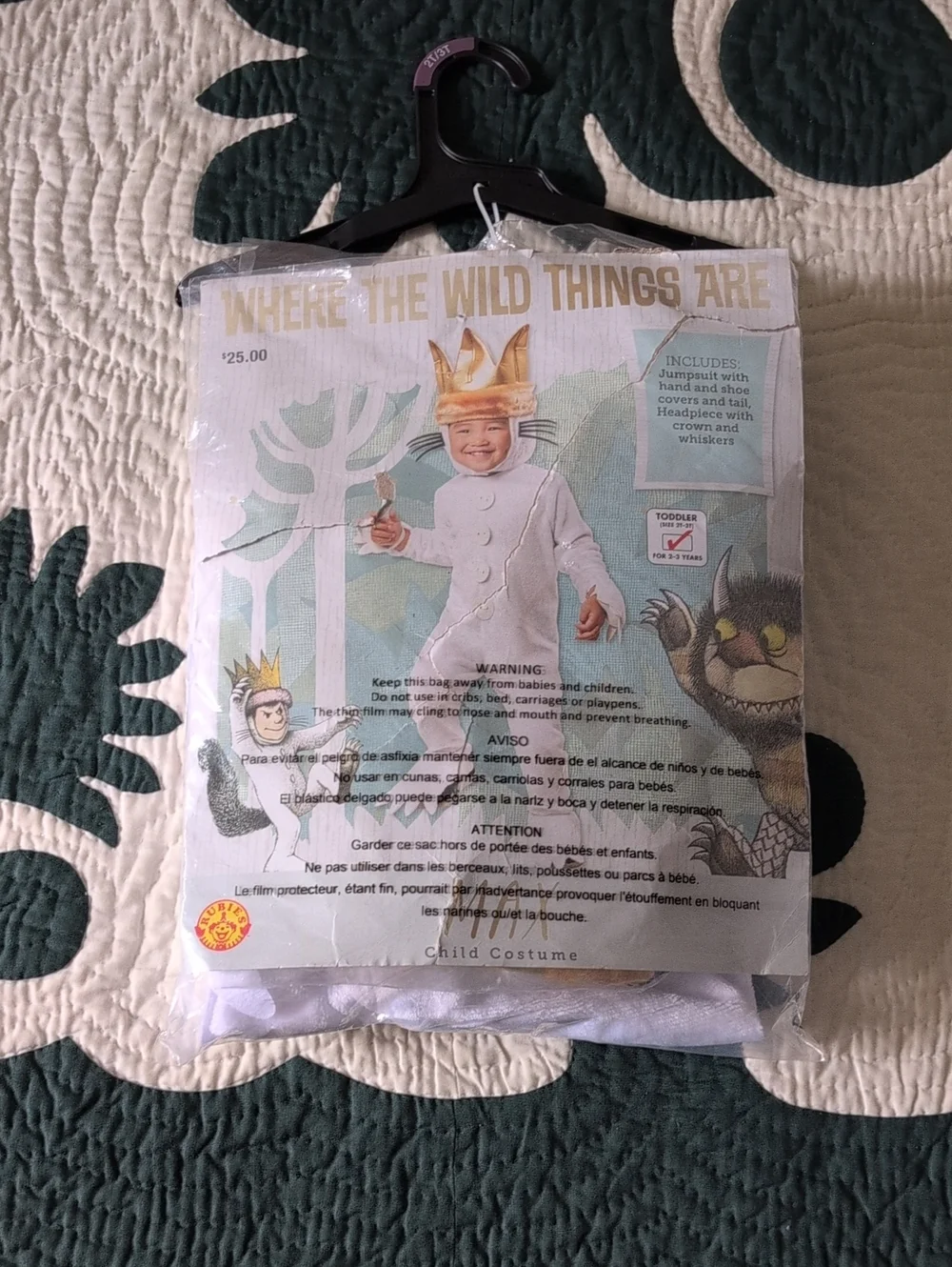 Max from Where The Wild Things Are (2T -3T)